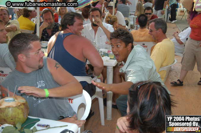 Lobster and margarita dinner in Puerto Nuevo 2004