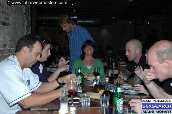 Dinner on Cresent Street 2005