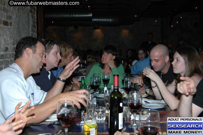 Dinner on Cresent Street 2005