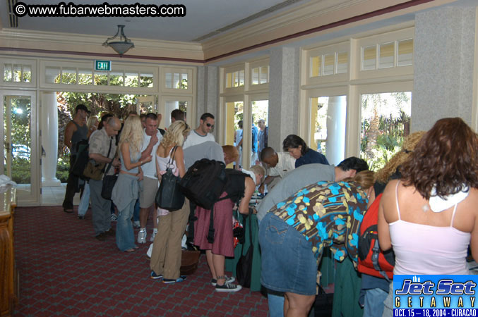 Registration and Welcome Drinks 2004