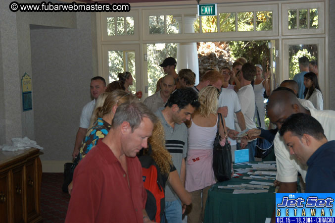 Registration and Welcome Drinks 2004
