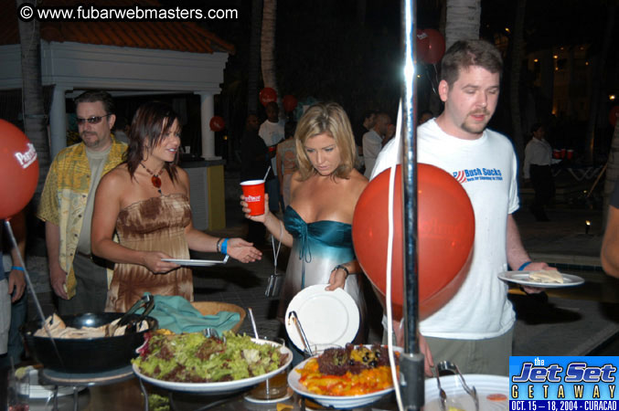 Party Poker Poolside Welcome Reception 2004