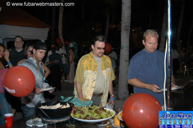 Party Poker Poolside Welcome Reception 2004