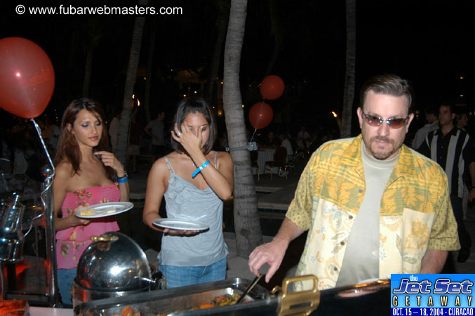 Party Poker Poolside Welcome Reception 2004