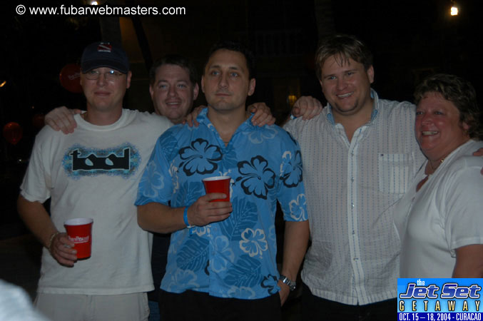 Party Poker Poolside Welcome Reception 2004