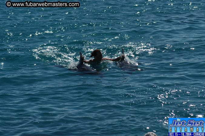 Saturday'sDolphin Swim Adventure and Animal Encounter 2004