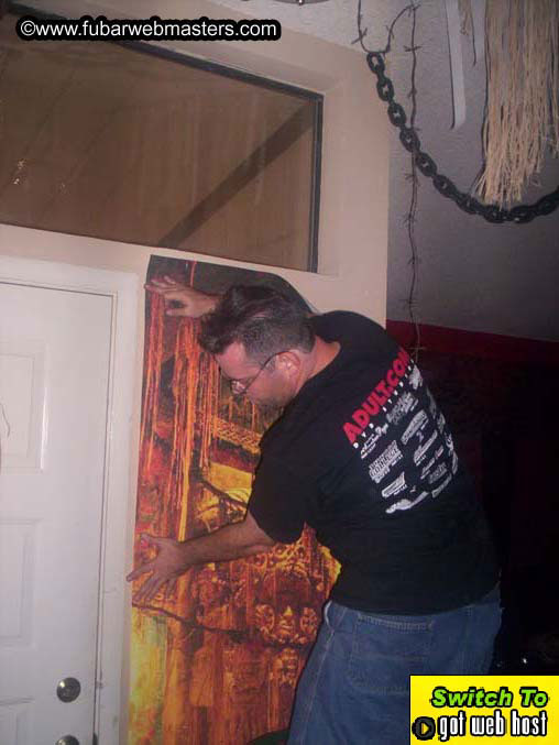 Preparing the Haunted House 2005