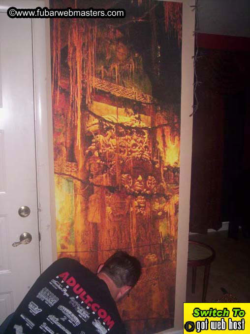 Preparing the Haunted House 2005