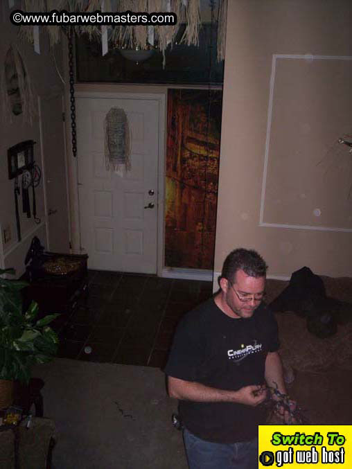 Preparing the Haunted House 2005