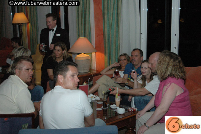 Networking at the hotel 2005