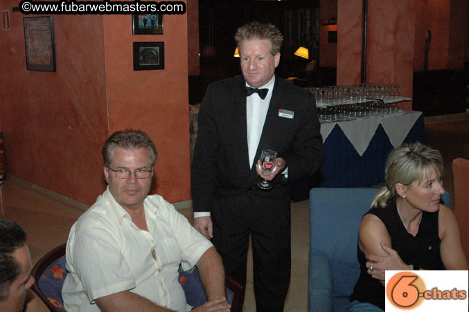 Networking at the hotel 2005