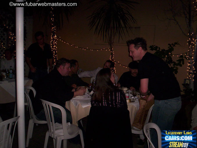 Dinner at Spumante 2005