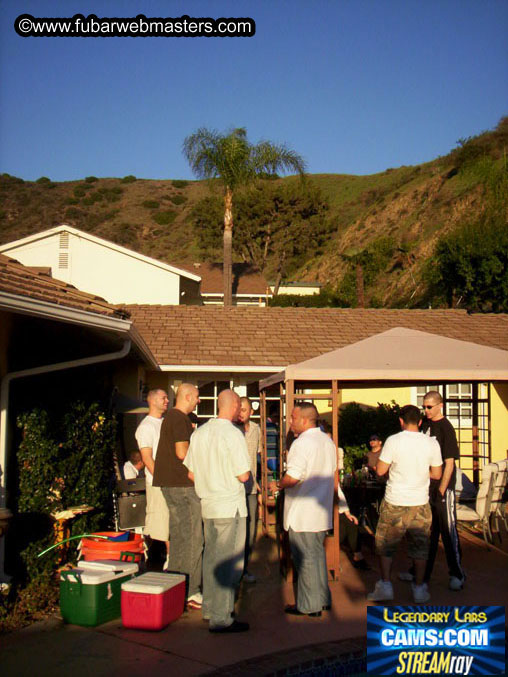 Warmup BBQ at Latin Cash Gary's 2005