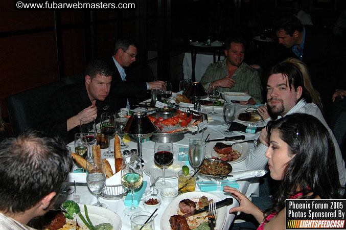 Dinner @ Drinkwater's City Hall Steakhouse 2005