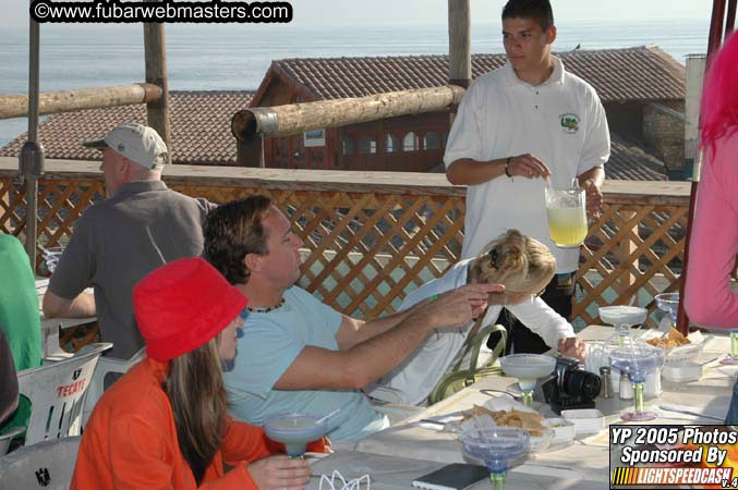 Lobster and Margarita dinner at Puerto Nuevo 2005