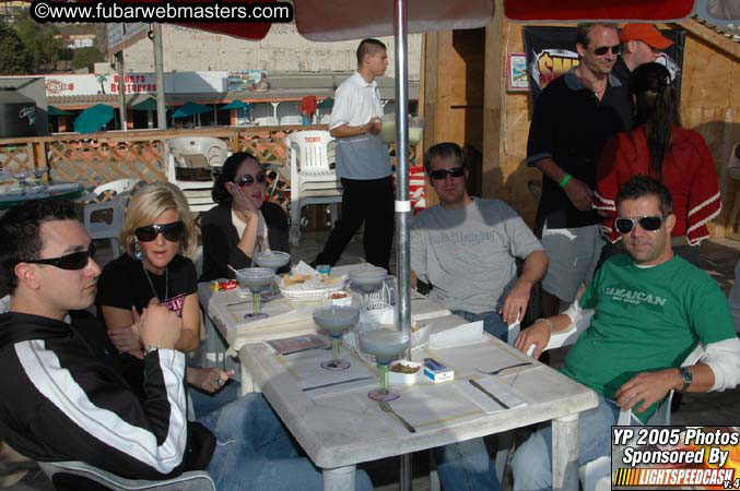 Lobster and Margarita dinner at Puerto Nuevo 2005