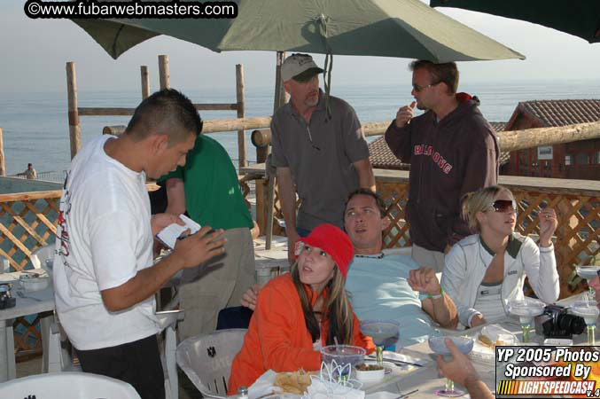 Lobster and Margarita dinner at Puerto Nuevo 2005