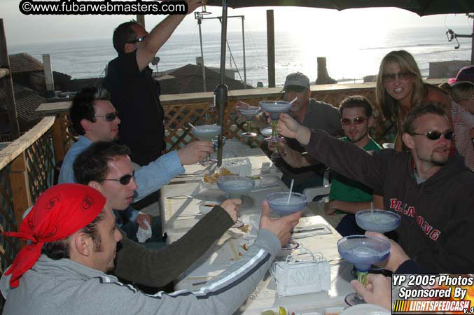 Lobster and Margarita dinner at Puerto Nuevo 2005