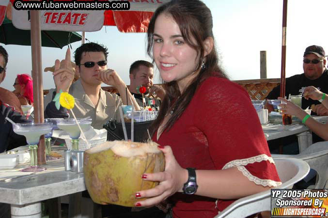 Lobster and Margarita dinner at Puerto Nuevo 2005