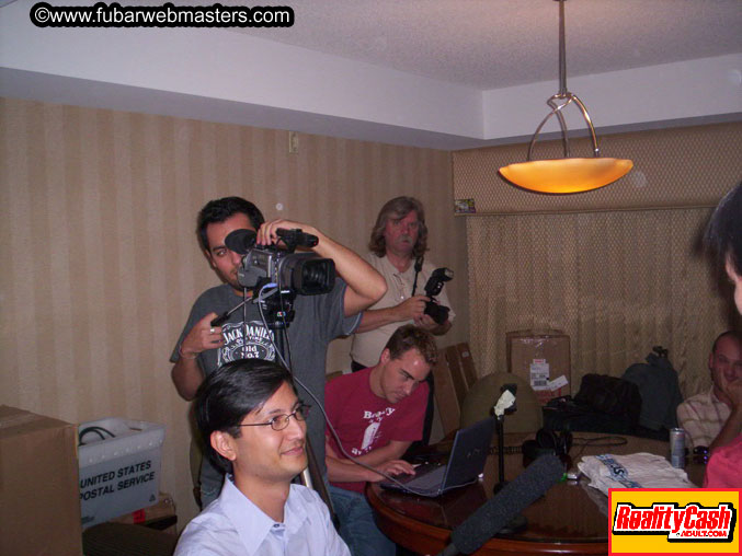 AlyTV behind the scenes 2004