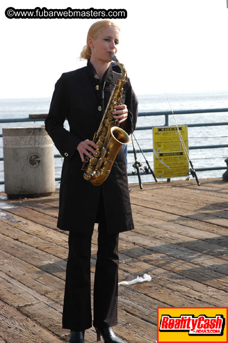 Santa Monica Beach & Pier 2004