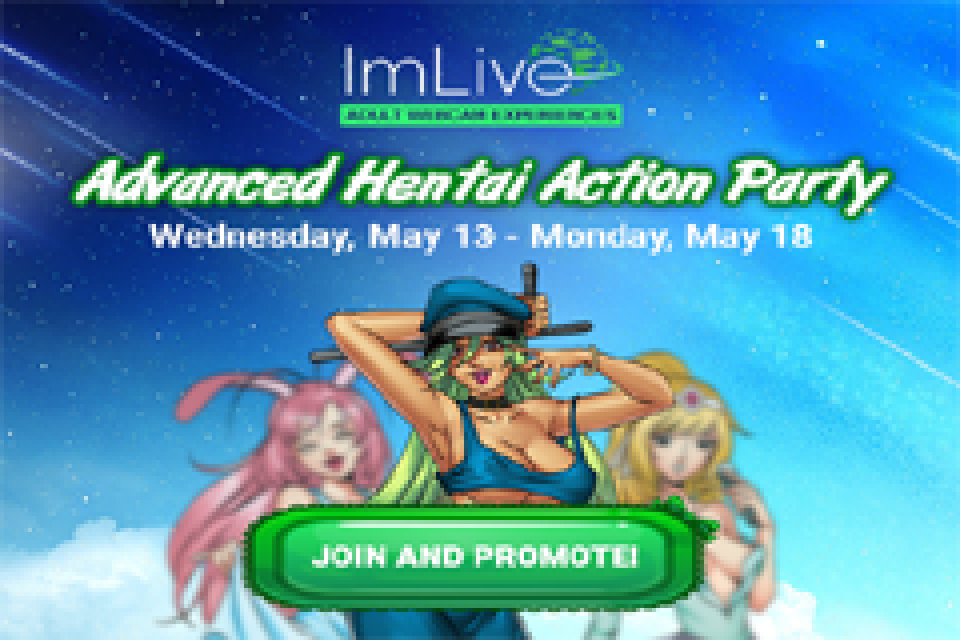 The award-winning ImLive Hentai Party is back!
